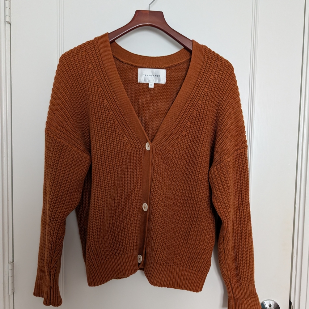 Tradlands Rust Shelter Sweater